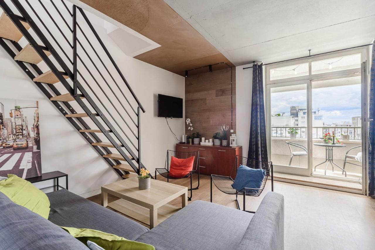Stylish Apartment In The City Center Of Varšava Exteriér fotografie