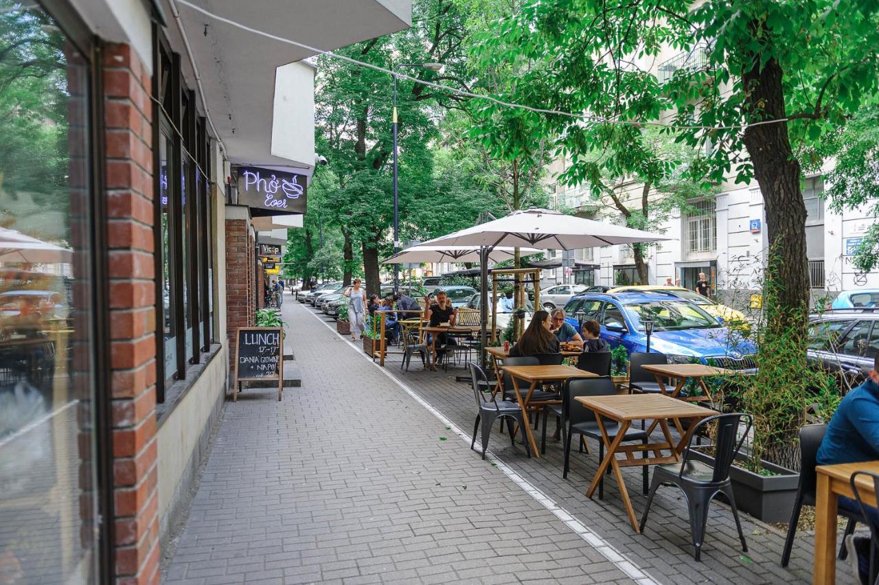 Stylish Apartment In The City Center Of Varšava Exteriér fotografie